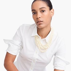J Crew Layered Pearl Necklace